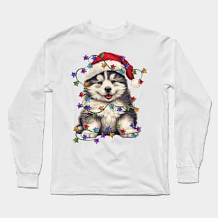 Christmas Puppy Long Sleeve T-Shirt